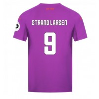 Camisa de time de futebol Wolves Jorgen Strand Larsen #9 Replicas 3º Equipamento 2024-25 Manga Curta